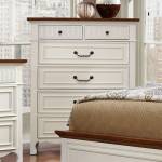 GALESBURG Chest - White & Oak